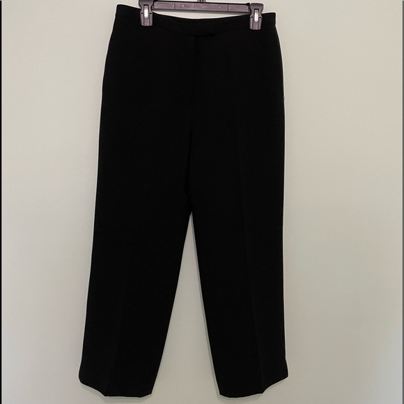 100% polyester lined dress pants hook and button waist. Very nicely made. - Picture 1 of 8